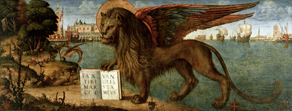 El león de San Marcos de Vittore Carpaccio