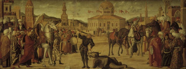 V.Carpaccio / Triumph of St.George /Ptg. de Vittore Carpaccio