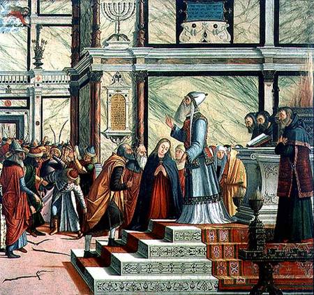 Wedding of the Virgin, oil on canvas de Vittore Carpaccio