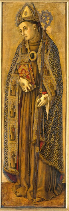 Saint Louis IX of France de Vittore Crivelli
