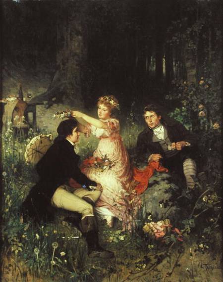 The Flower Garland de Waldemar Friedrich