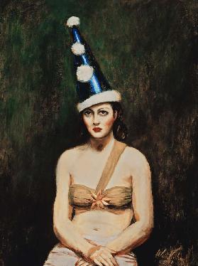 Girl in Pierrots Hat, 1940