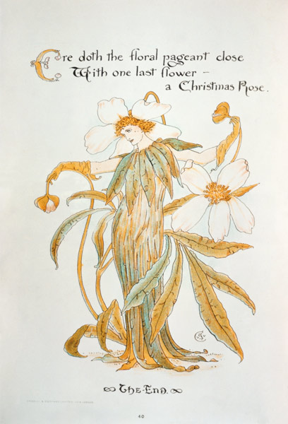 Christmas Rose de Walter Crane