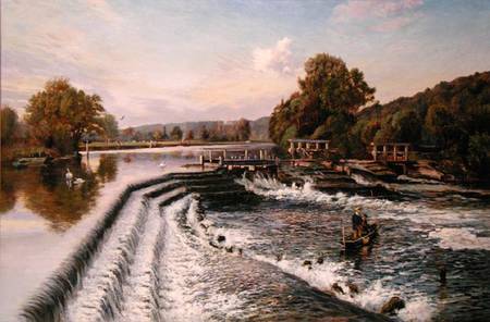 Boulter's Weir, Old Windsor de Walter H. Goldsmith