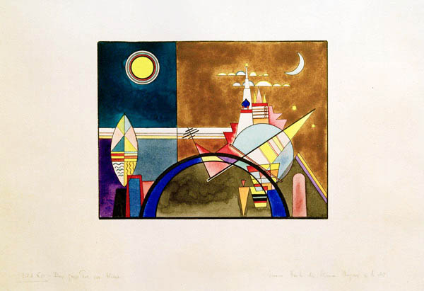 Pictures at an Exhibition, Picture XVI de Wassily Kandinsky