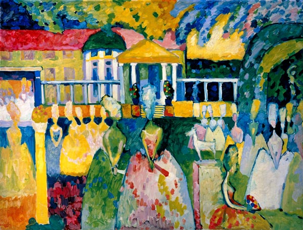 Hoarfrost skirts de Wassily Kandinsky