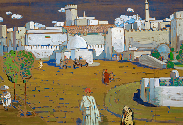 An Arab Town de Wassily Kandinsky