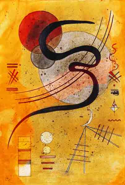 Launelinie de Wassily Kandinsky