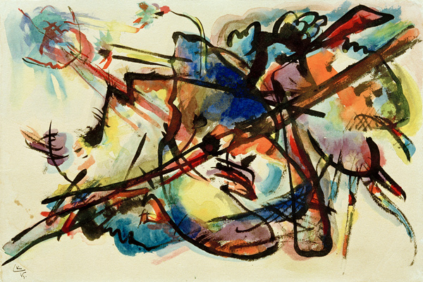 Abstract Composition de Wassily Kandinsky