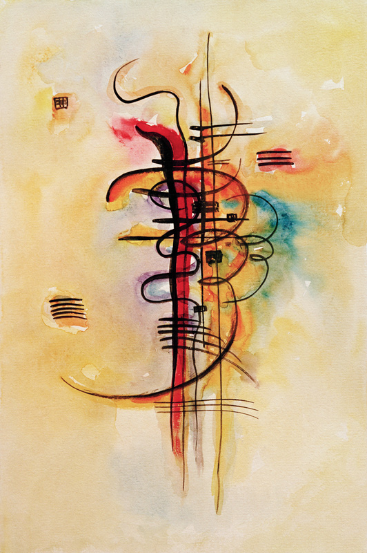 Acuarela Nr. 326 de Wassily Kandinsky