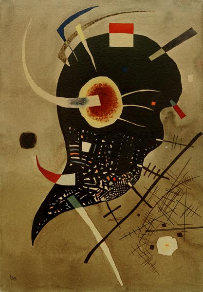 Black Tension de Wassily Kandinsky