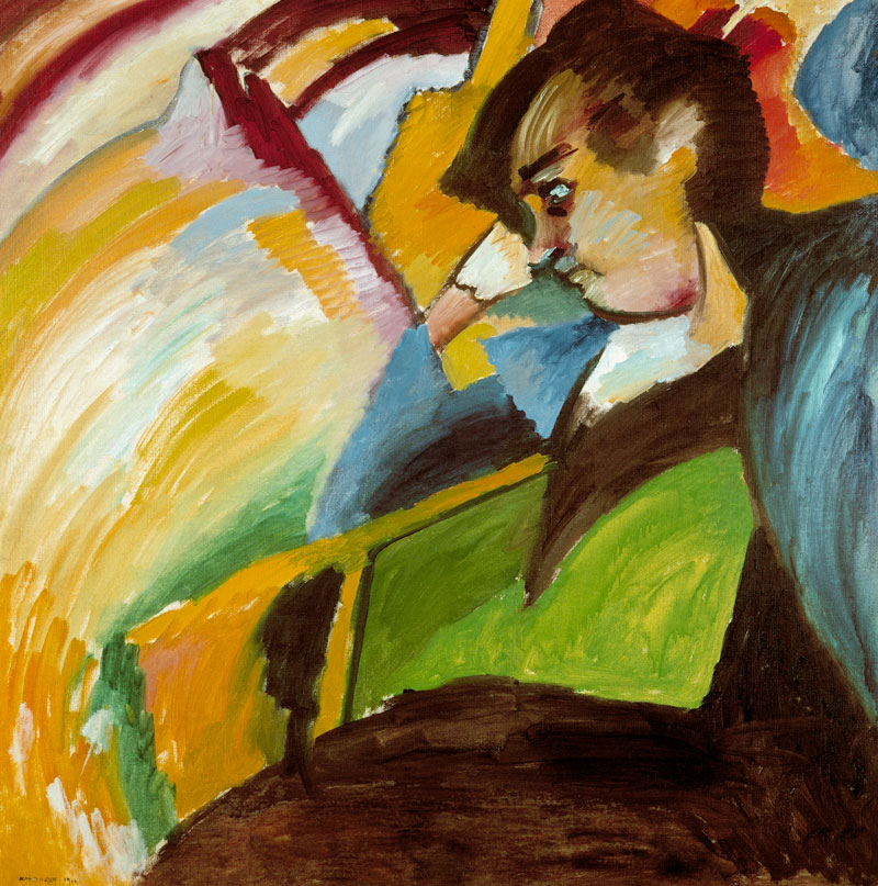 Portrait G. Münter de Wassily Kandinsky