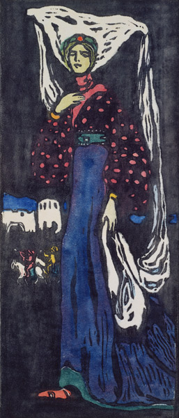 Die Nacht (Große Fassung) de Wassily Kandinsky