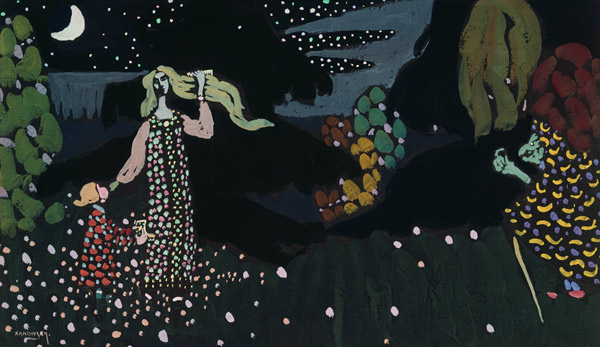 The night. de Wassily Kandinsky