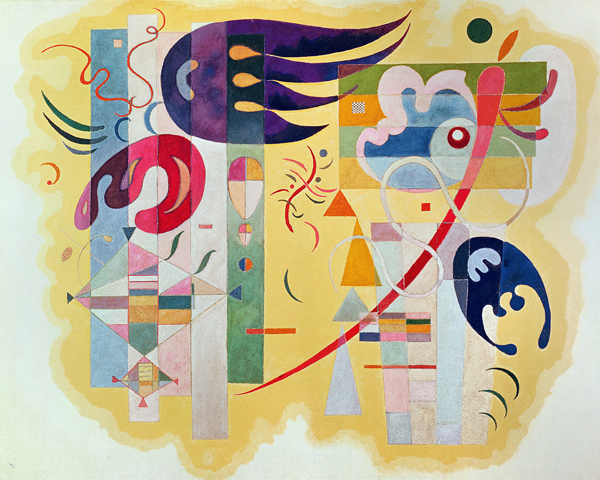 Dominant Violet de Wassily Kandinsky