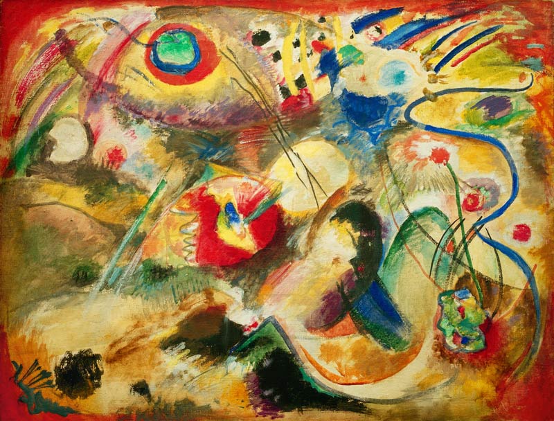 Untitled Picture (Deluge) de Wassily Kandinsky