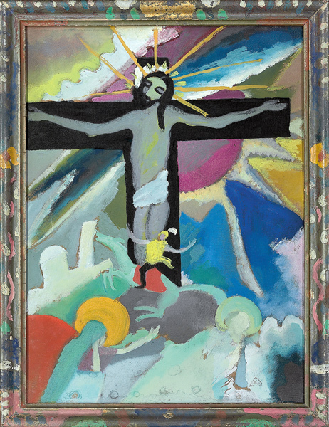 Gekreuzigter Christus de Wassily Kandinsky
