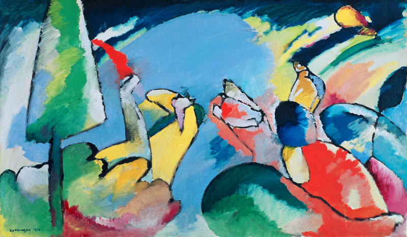 Improvisation XIV. de Wassily Kandinsky