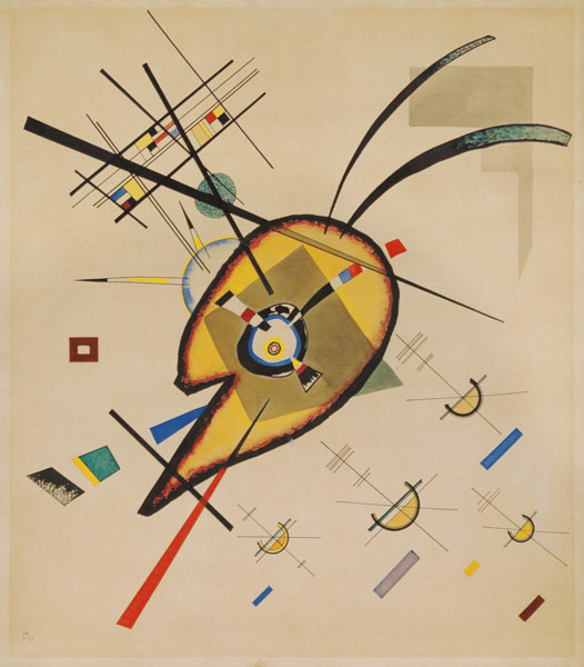 Composition of I de Wassily Kandinsky