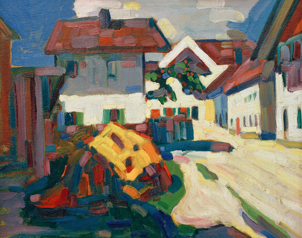 Murnau - Houses de Wassily Kandinsky