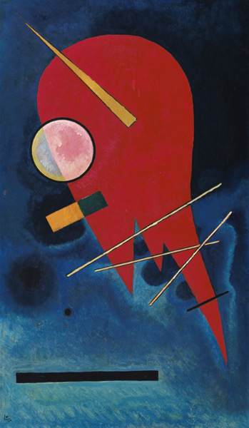 Rouge de Wassily Kandinsky