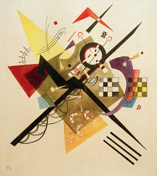 Sketch for On White II de Wassily Kandinsky