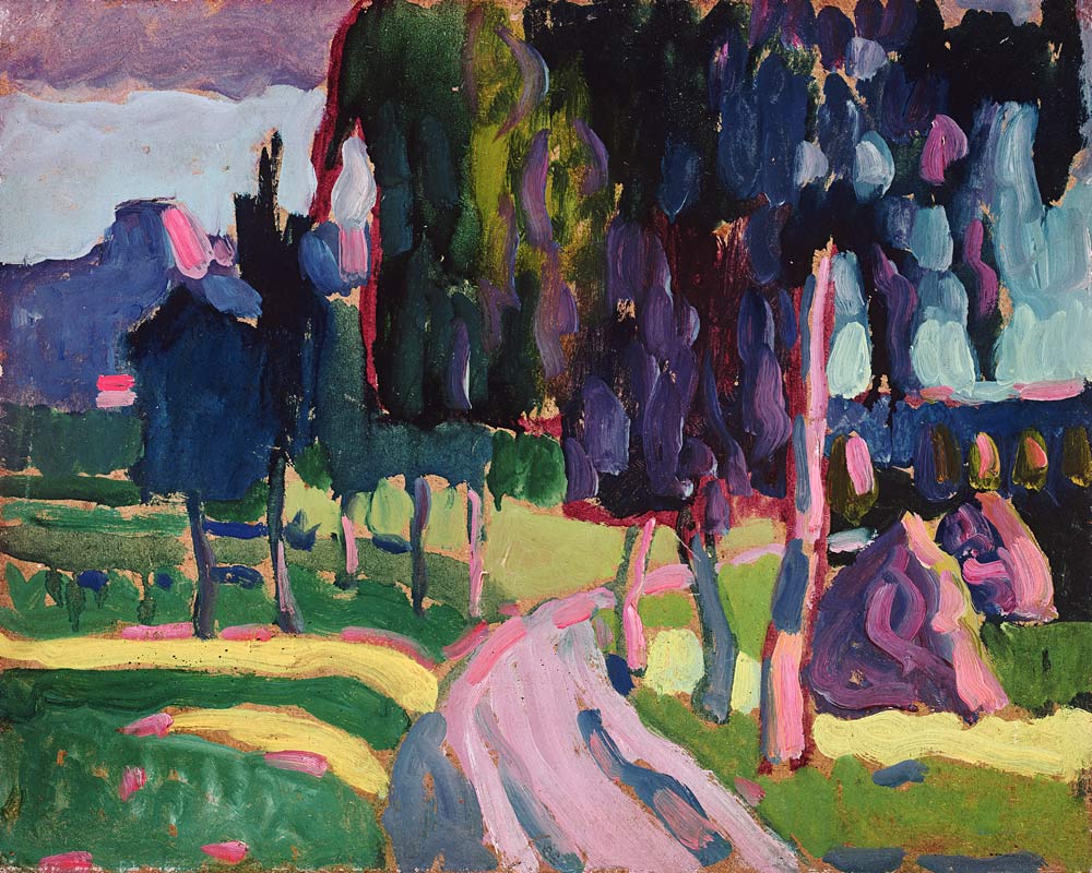 Summer at Murnau de Wassily Kandinsky