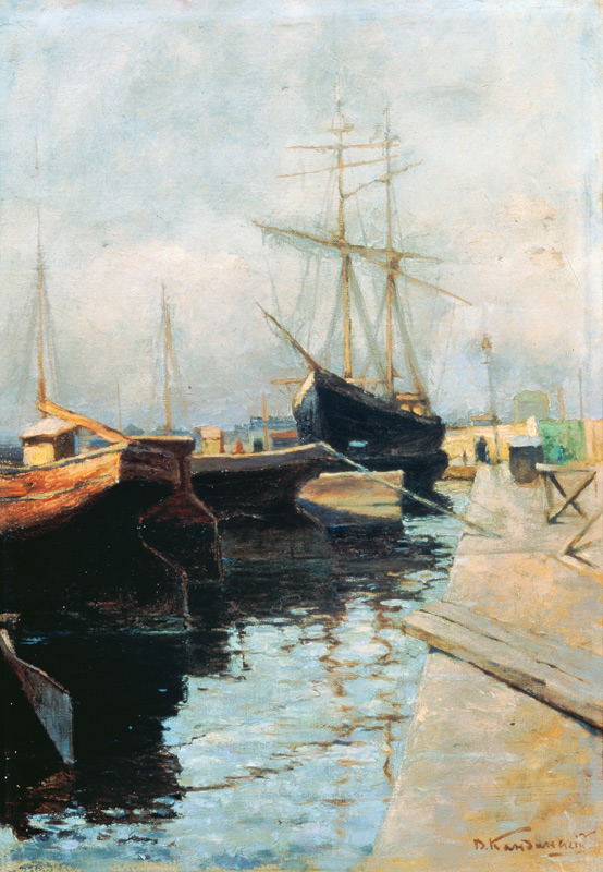 The Port of Odessa de Wassily Kandinsky