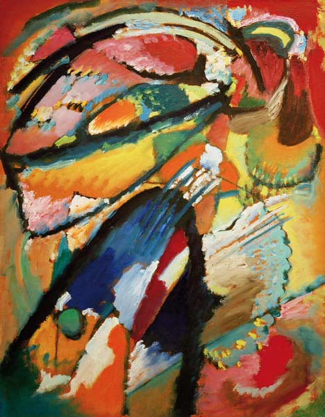 Angel of the Last Judgement de Wassily Kandinsky
