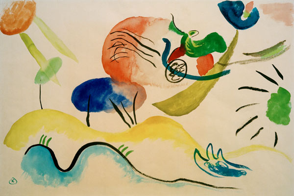 Watercolour No. 2 de Wassily Kandinsky
