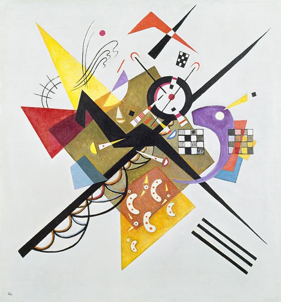 On White II de Wassily Kandinsky