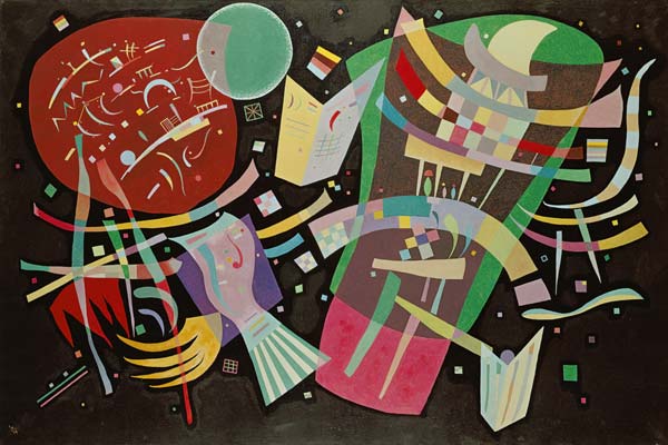 Composition of X. de Wassily Kandinsky