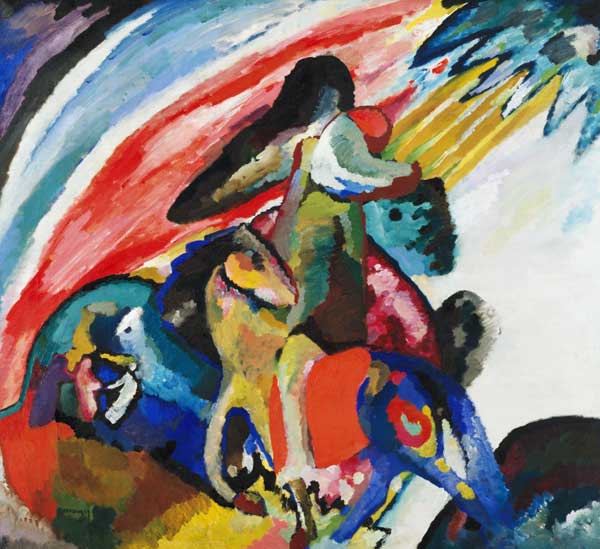 The Rider  de Wassily Kandinsky