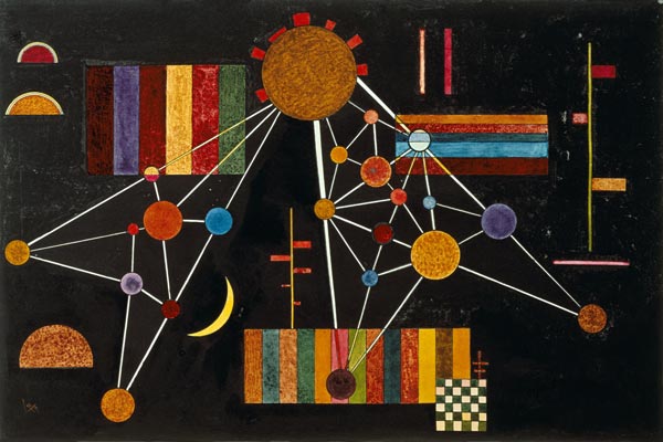 Network of above, N ° 231. de Wassily Kandinsky