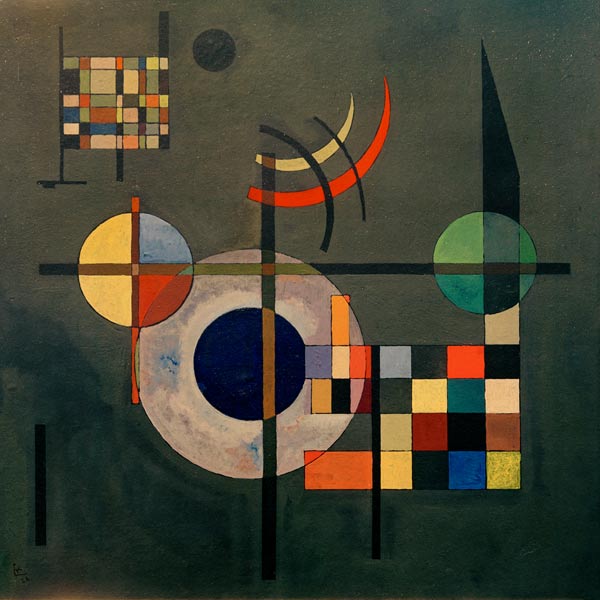Counterweights, 1926 de Wassily Kandinsky