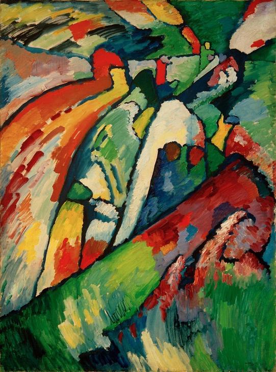 Improvisation 7 (Storm) de Wassily Kandinsky