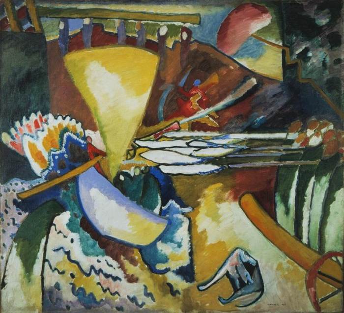 Improvisation II de Wassily Kandinsky