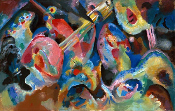 Improvisation Deluge de Wassily Kandinsky