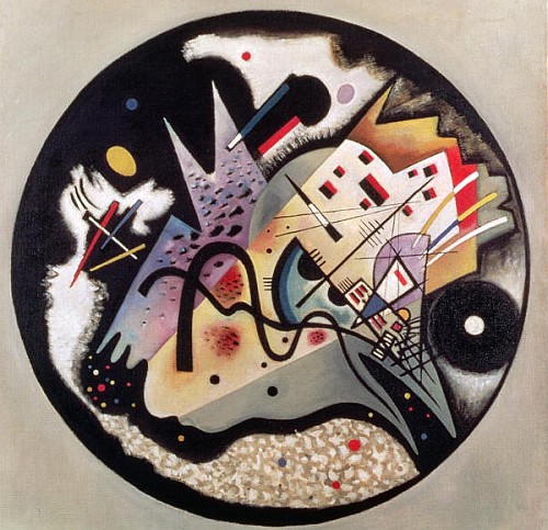 In the Black Circle de Wassily Kandinsky