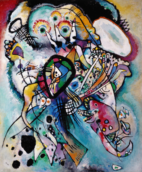 Two Ovals (Composition 21) de Wassily Kandinsky