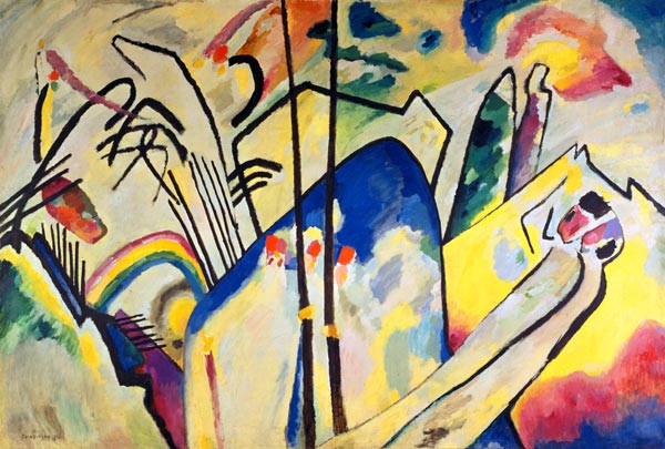 Composition of IV. de Wassily Kandinsky