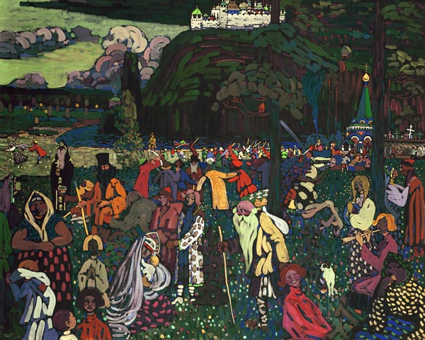 Colourful Life de Wassily Kandinsky