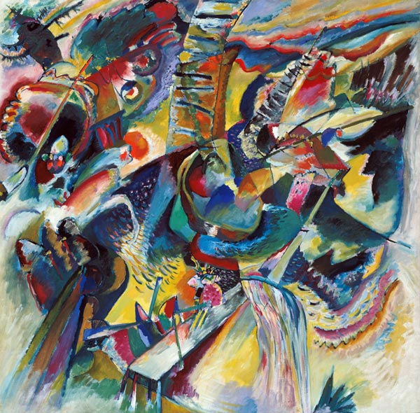 Improvisation Klamm de Wassily Kandinsky