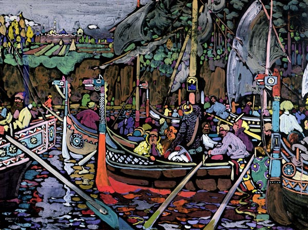 Song of the Volga de Wassily Kandinsky
