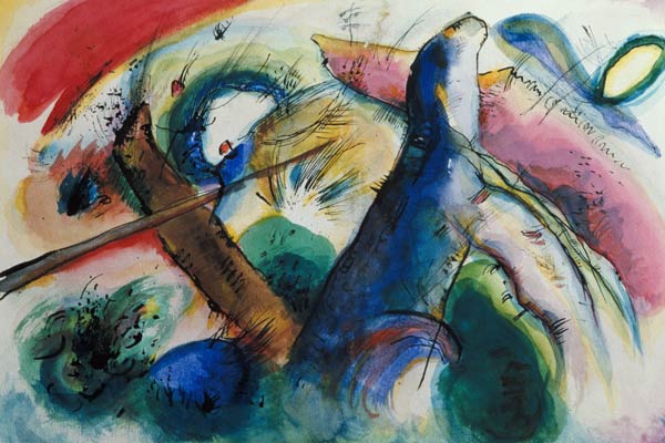 Composition E de Wassily Kandinsky