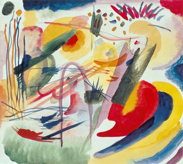 Composition without titles de Wassily Kandinsky