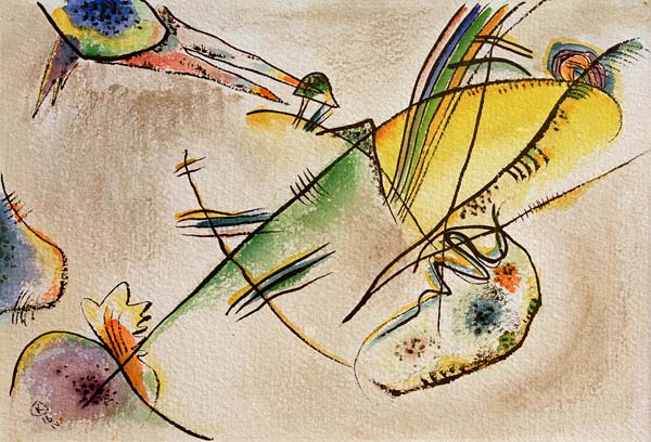 Komposition B de Wassily Kandinsky