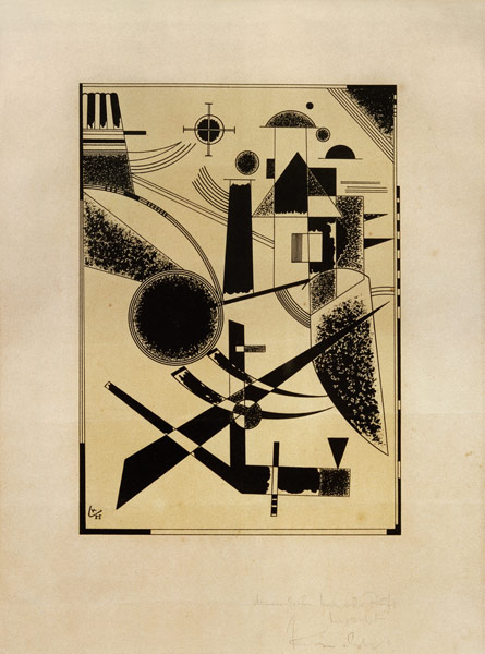 Lithograph no. III de Wassily Kandinsky