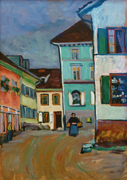 Murnau – Johannisstraße de Wassily Kandinsky