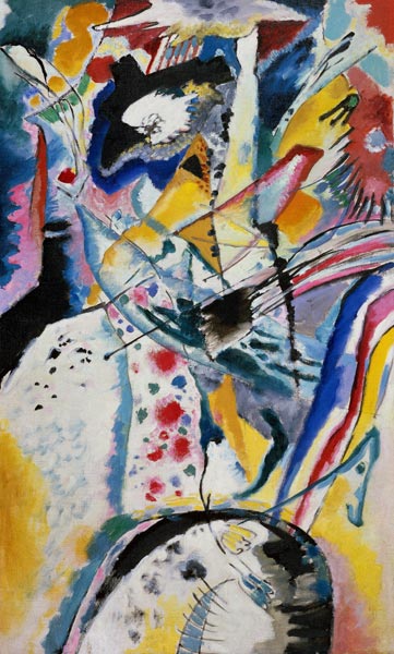 Large Study for Panel… de Wassily Kandinsky